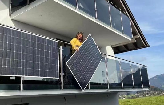 Die stabile Methode zur Installation von Solarkraftwerken auf Balkongeländern