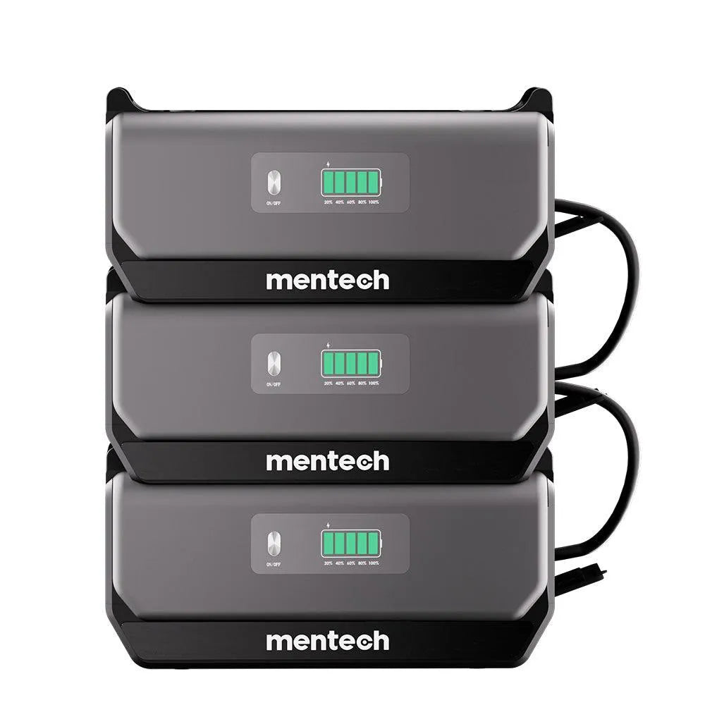 Mentech BP2400 All-in-one Balcony Power Station with Battery Packs