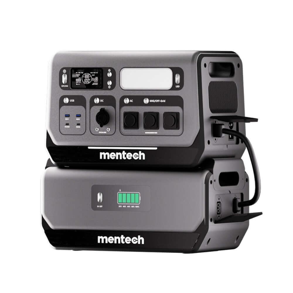 Mentech BP2400 All-in-one Balcony Power Station with Battery Packs