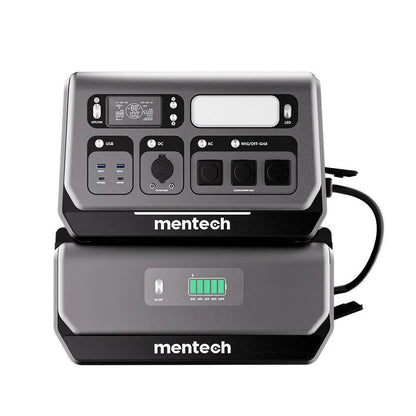 Mentech BP2400 All-in-one Balcony Power Station with Battery Packs